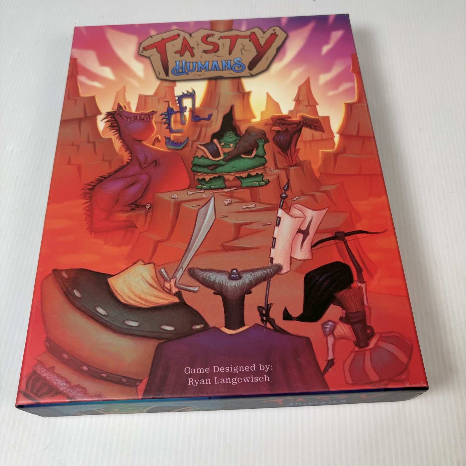 Tasty Humans Board Game by Pangea Games – Tile-Laying Strategy 1-4 Players Ages