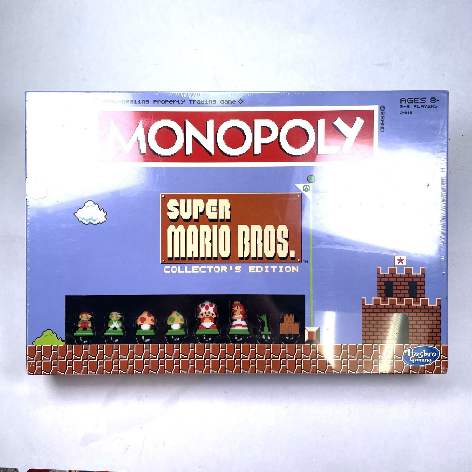 Super Mario Bros. Hasbro Monopoly Collector’s Edition Brand New Factory Sealed