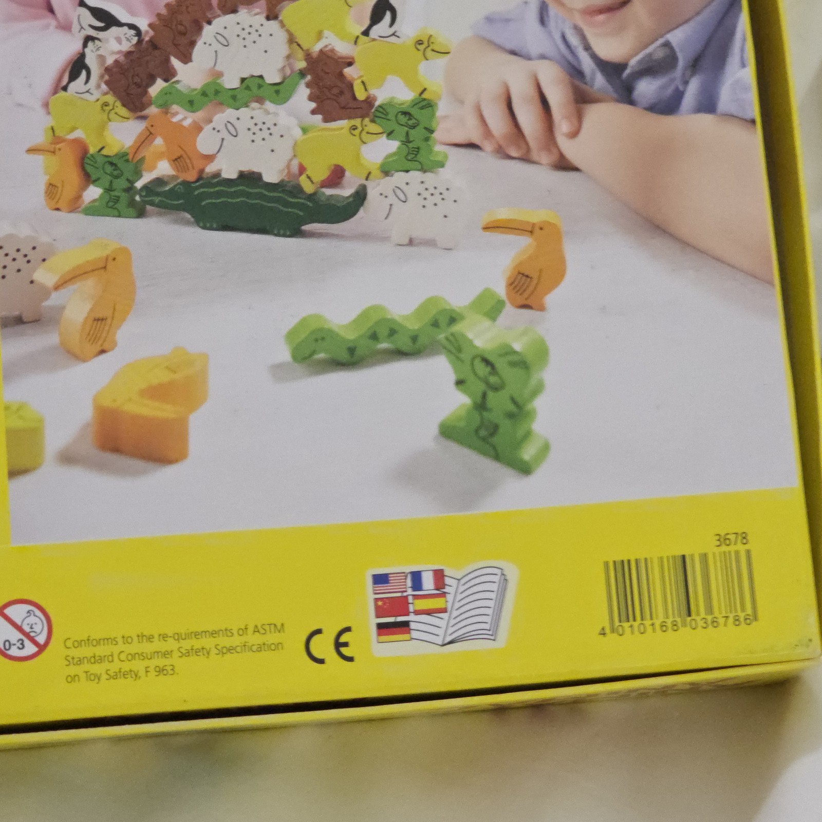 Haba Animal Upon Animal Wood Stacking Game Made in Germany Complete