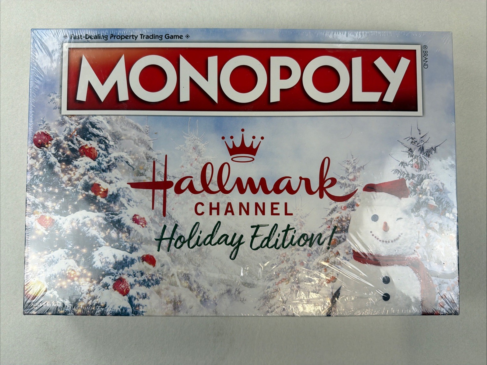 Monopoly Hallmark Channel Holiday Edition Board Game, New Sealed
