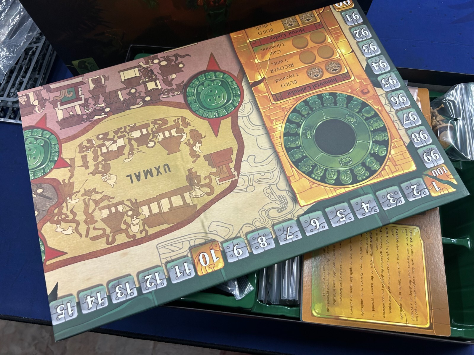 MEZO – Board Game Kolossal Games- Complete- Free Shipping