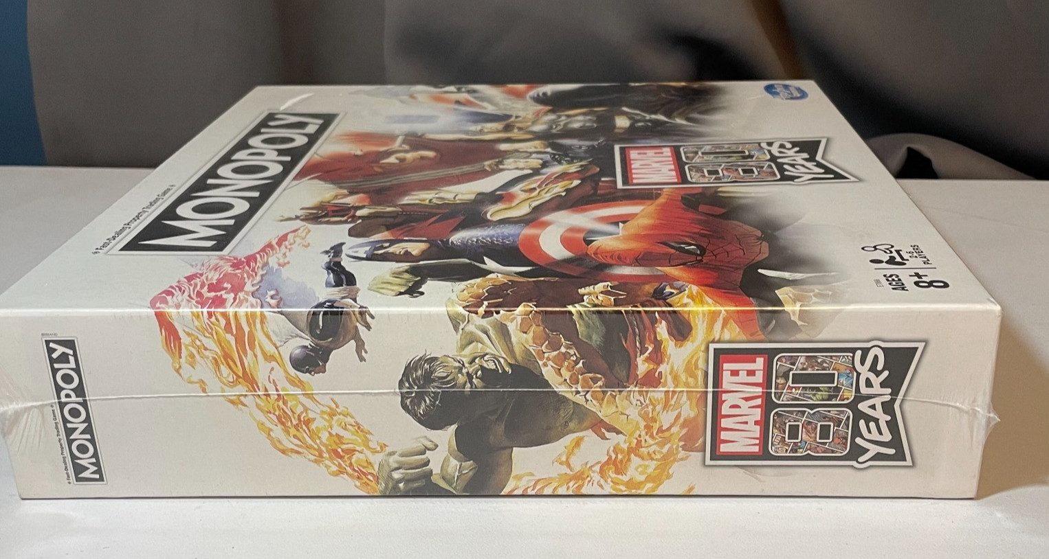 Monopoly MARVEL 80 YEARS Brand New / Factory Sealed 2018 Iron Man Thor Spiderman