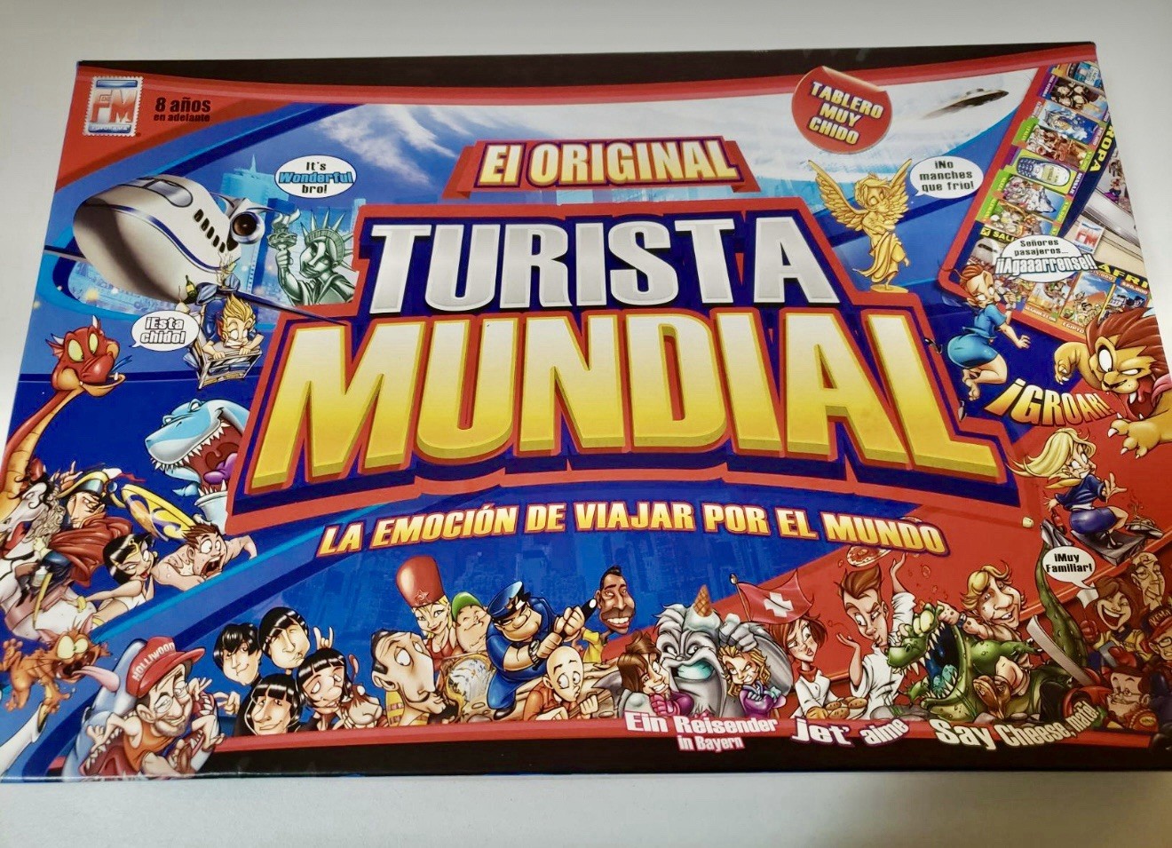Turista Mundial El Original Juego de Mesa Mexicano de Fotorama — Board Game