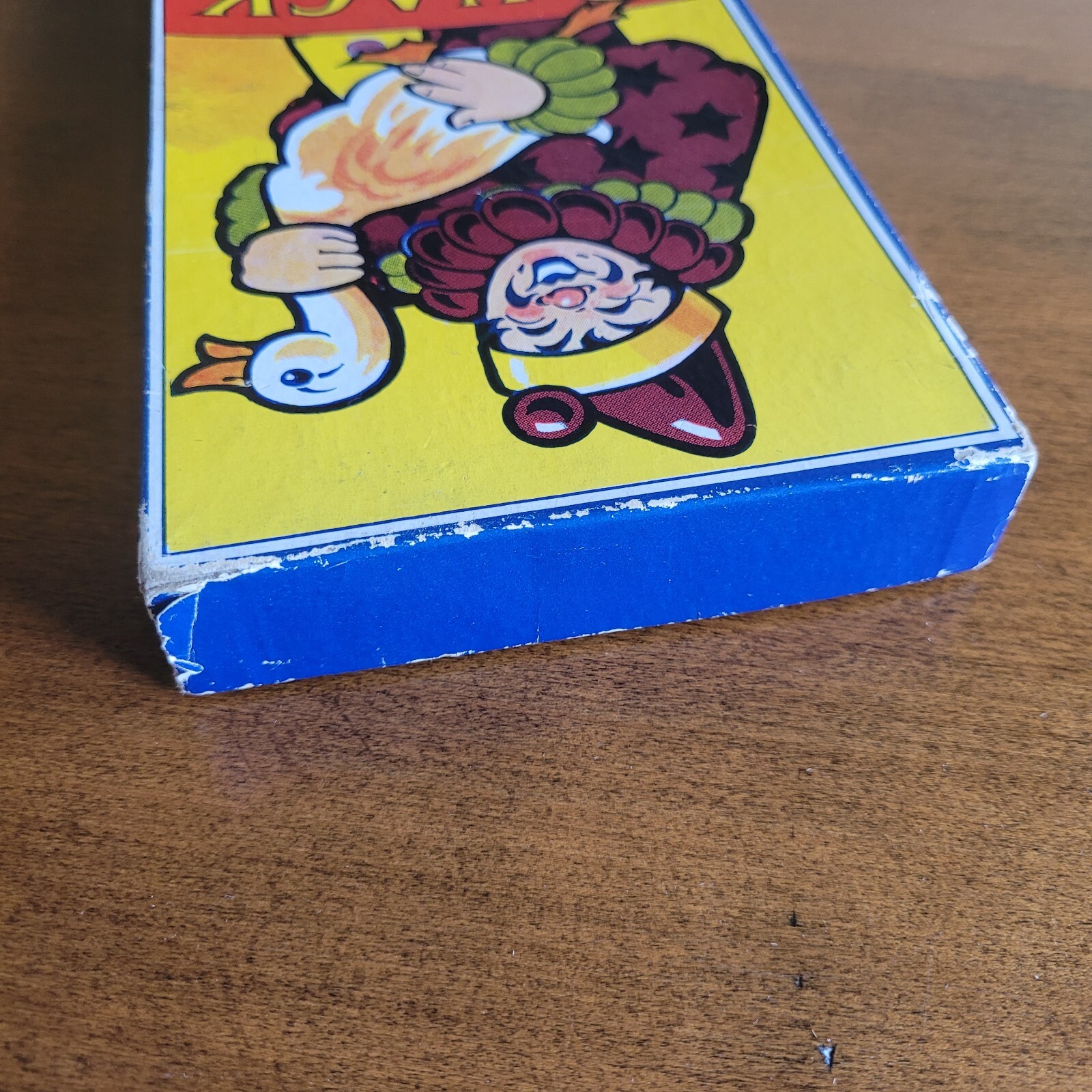 Vintage Quack Ring Toss Toy Game w/ Clown & Pipe Complete Rosebud Art Co 1940’s