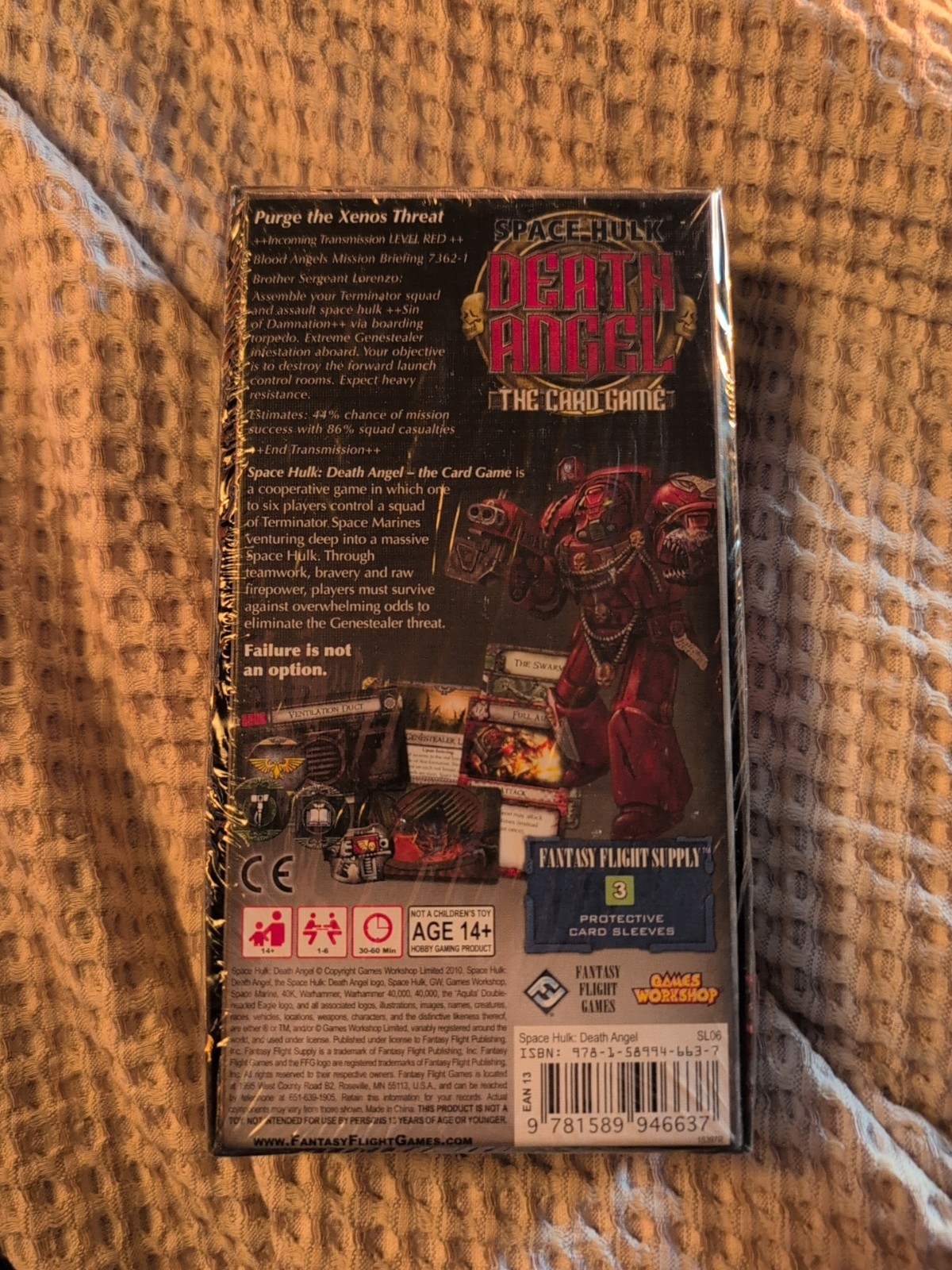 Space Hulk: Death Angel The Card Game New Sealed 2010