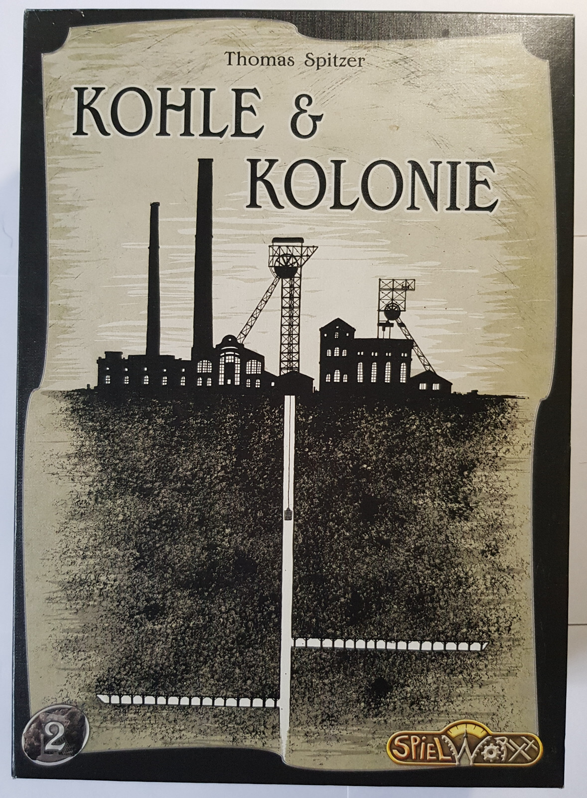 Kohle & Kolonie Spielworxx Classic Strategy Board Game (English version)