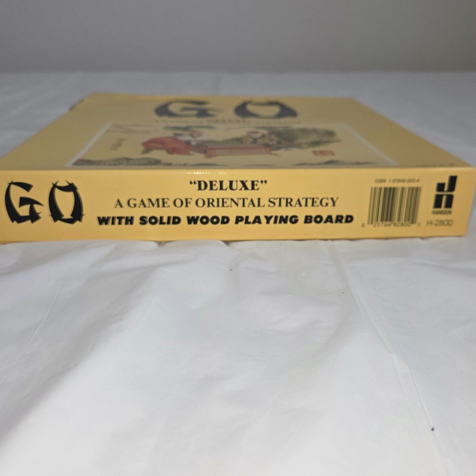 1982 John N. Hansen Go Deluxe Board Game Solid Wood Complete Vintage Set