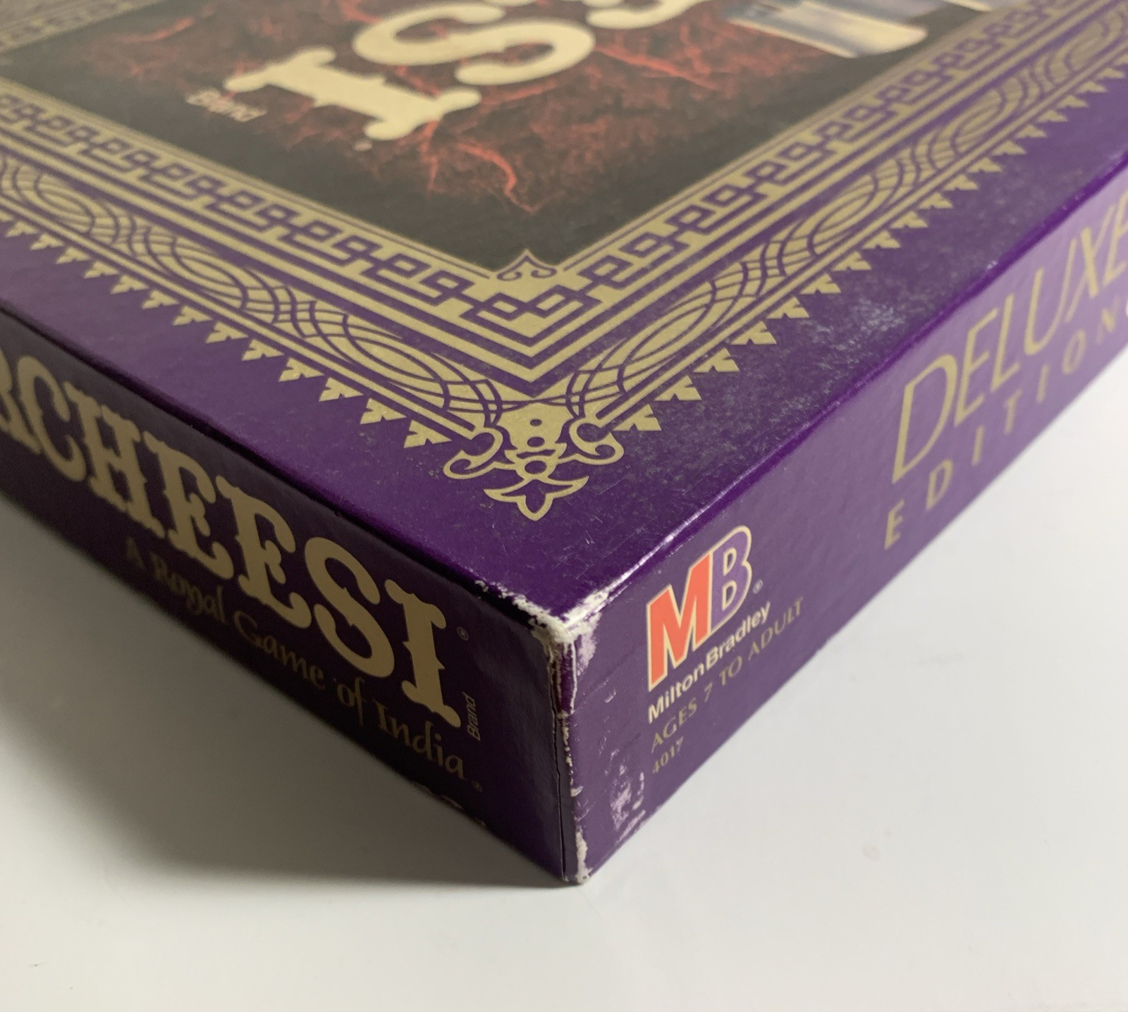 Vintage 1989 Parcheesi Deluxe Board Game Milton Bradley Complete Wood Pawns