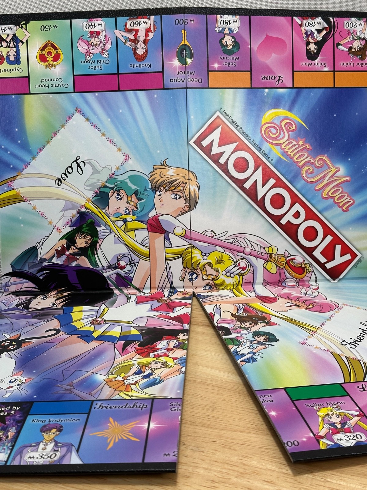 Sailor Moon Monopoly Anime Edition Board Game 2018 Hasbro New Free Shipping