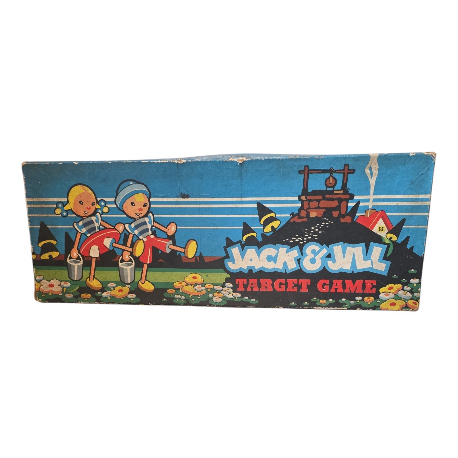 Cadaco Ellis Jack & Jill Target Game 1960 Vintage Nursery Rhyme Ages 4-7