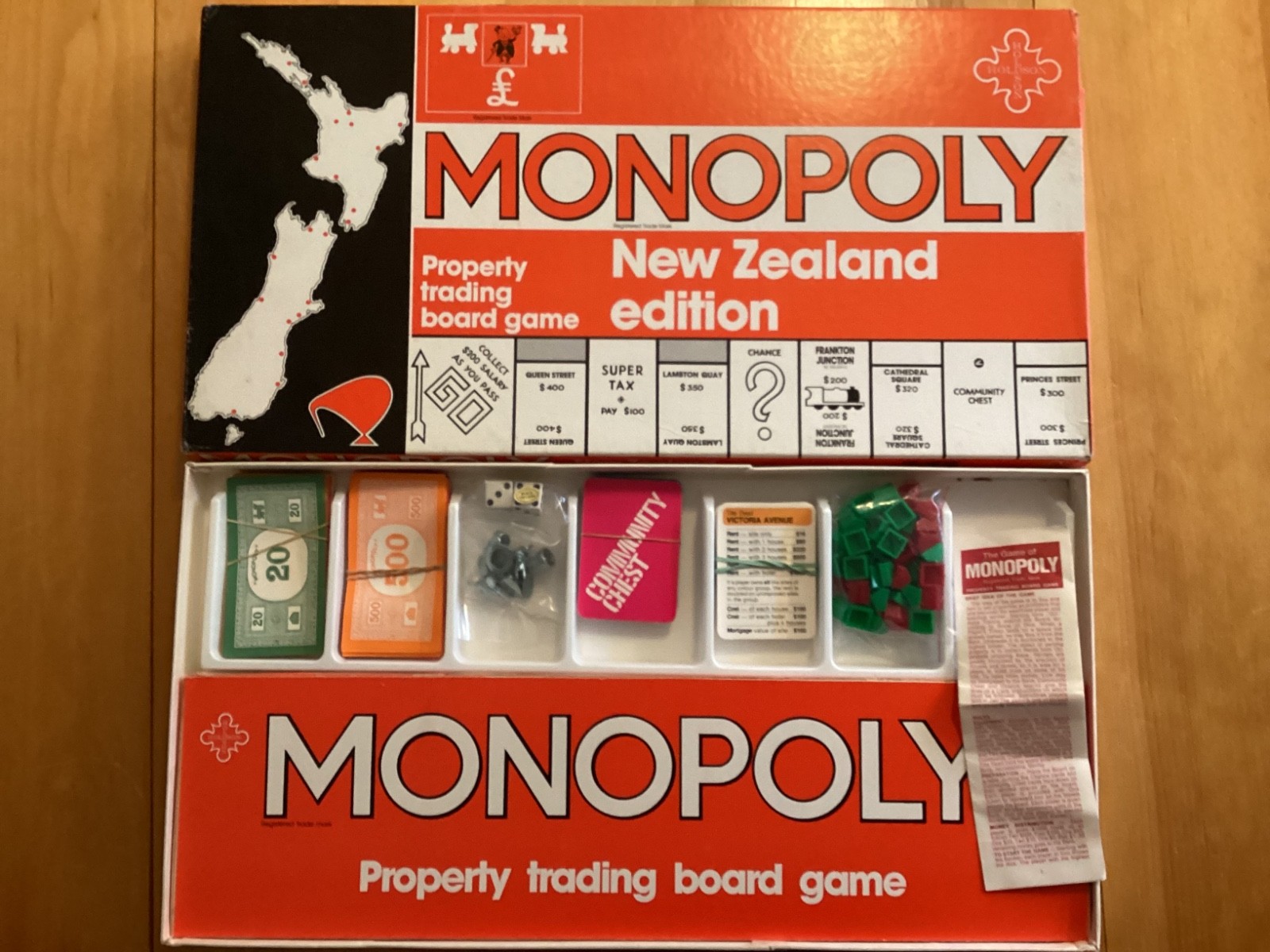 New Zealand (Auckland) Monopoly Set