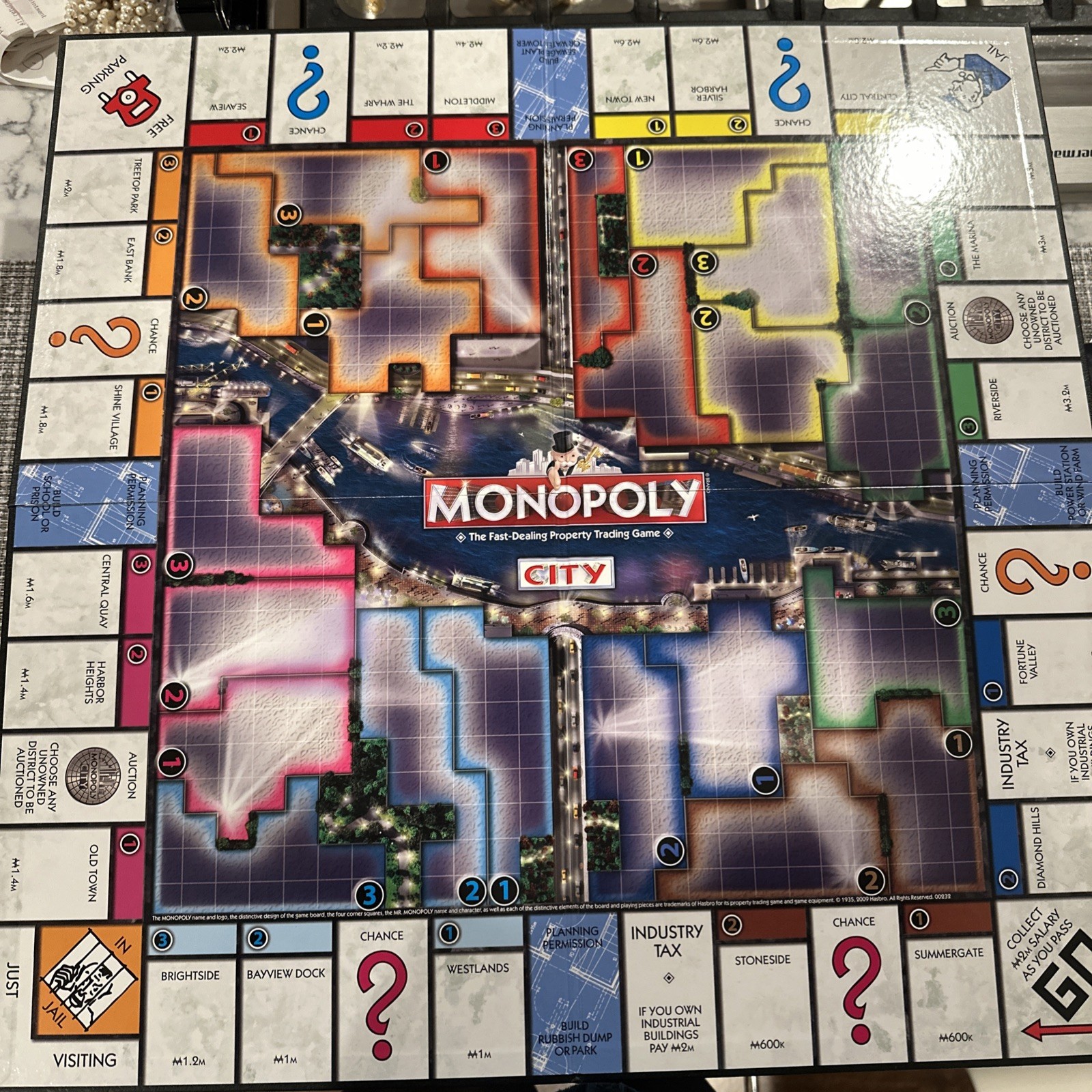 MONOPOLY CITY Metal TIN Box Edition Game 2009 New in Box. Never Played