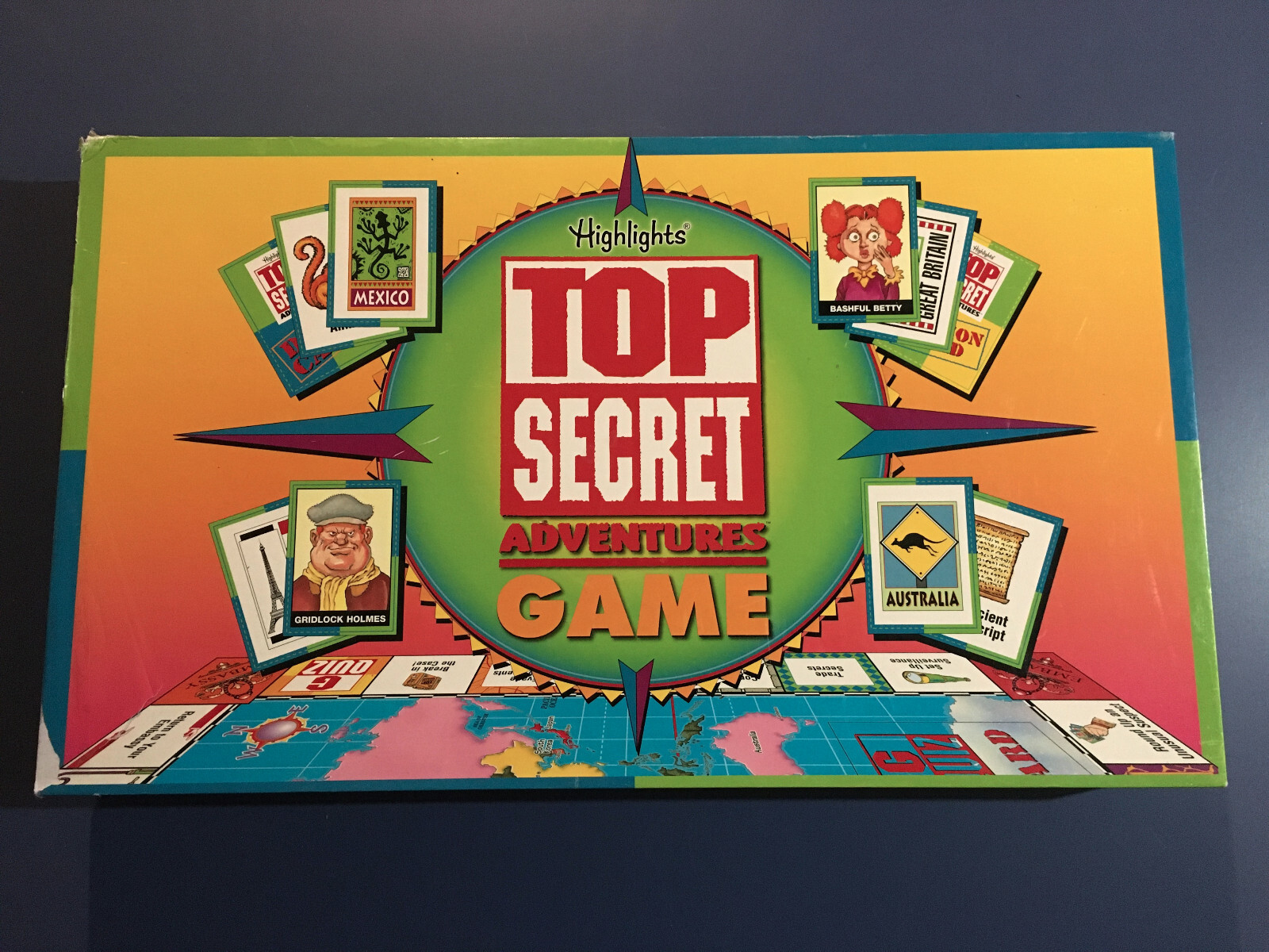 Highlights Top Secret Adventure Game 100% Complete Educational Geography