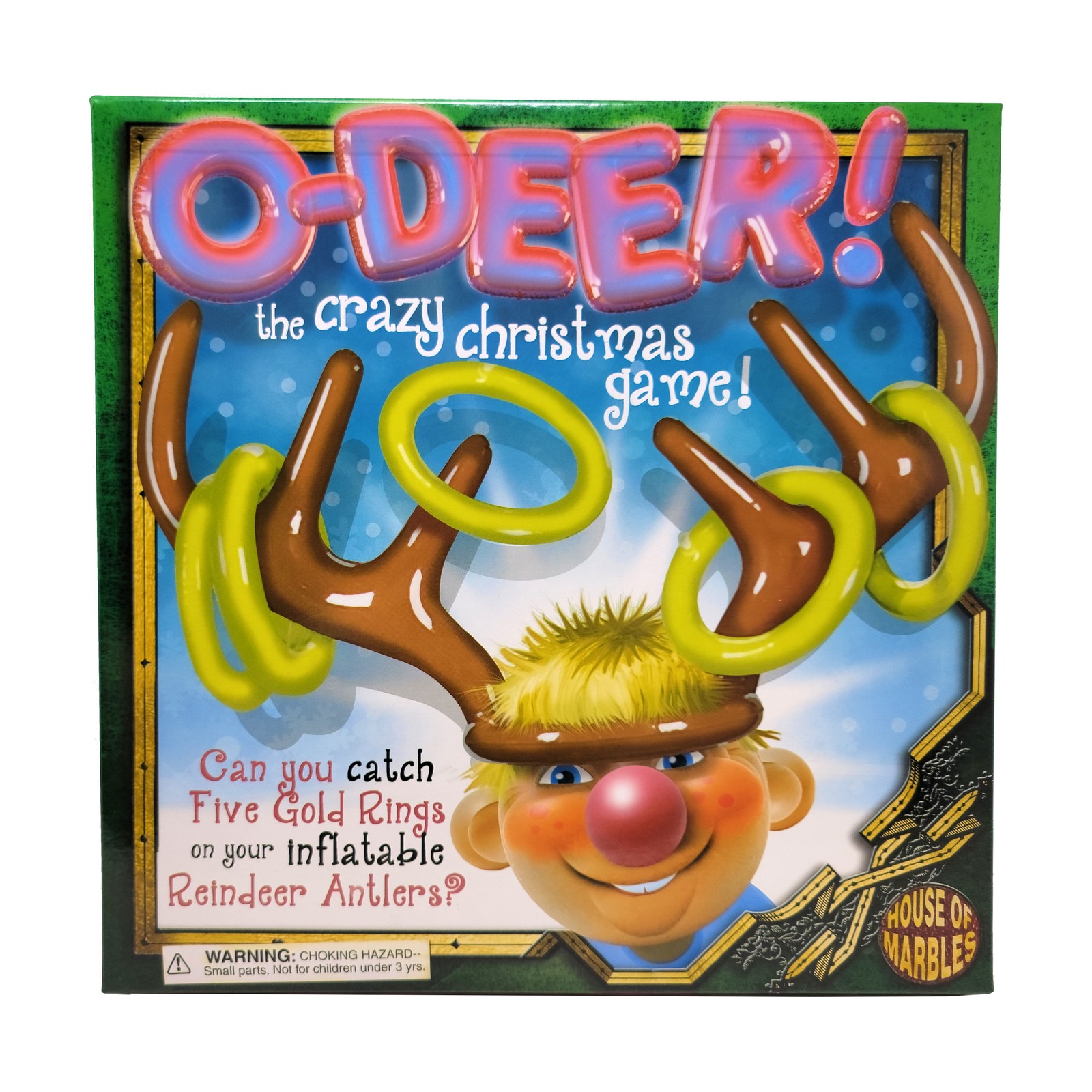 New – House of Marbles O-Deer! – The Crazy Christmas Game – Ages 5+