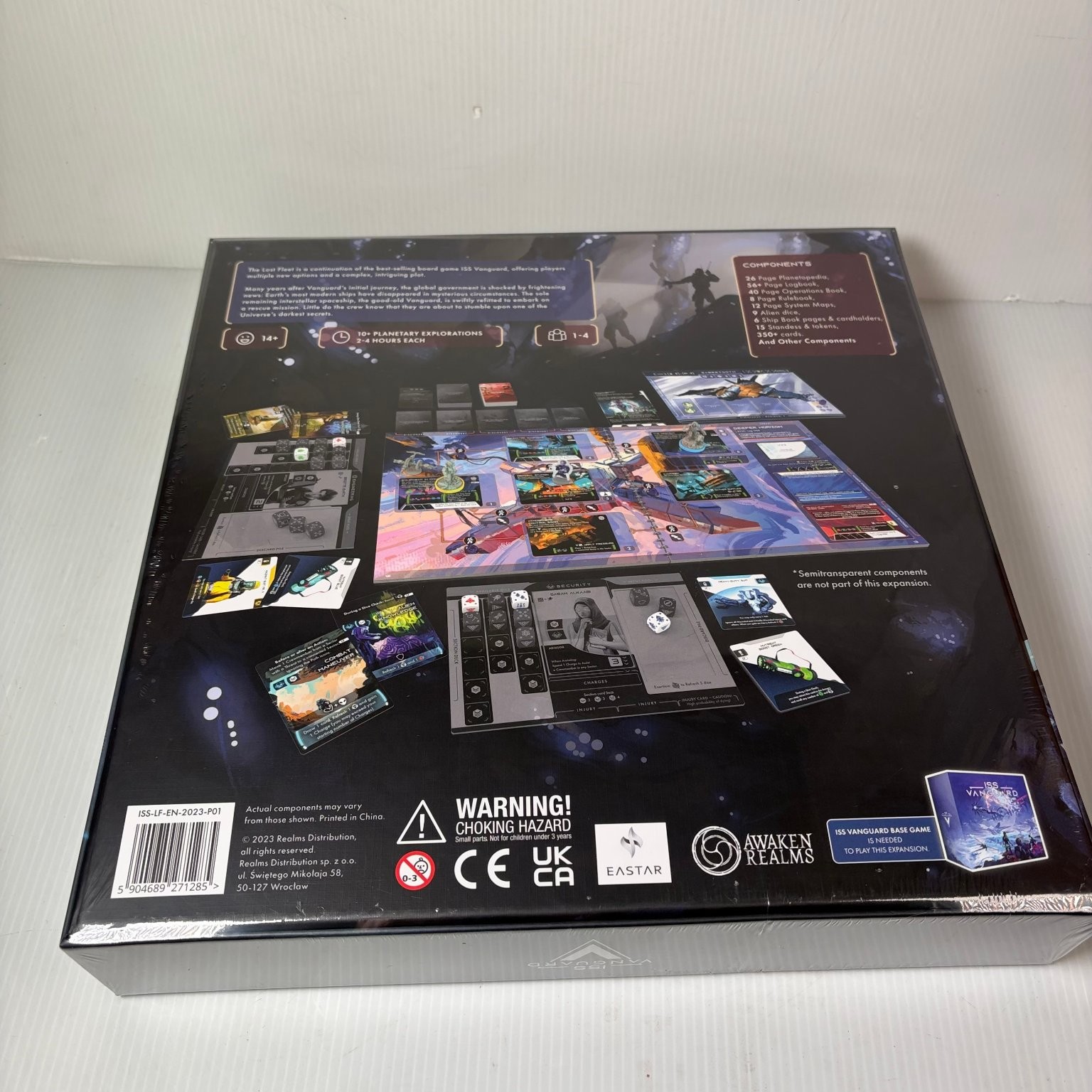ISS Vanguard Lost Fleet Expansion Board Game Awaken Realms 1-4 Players Ages 14+