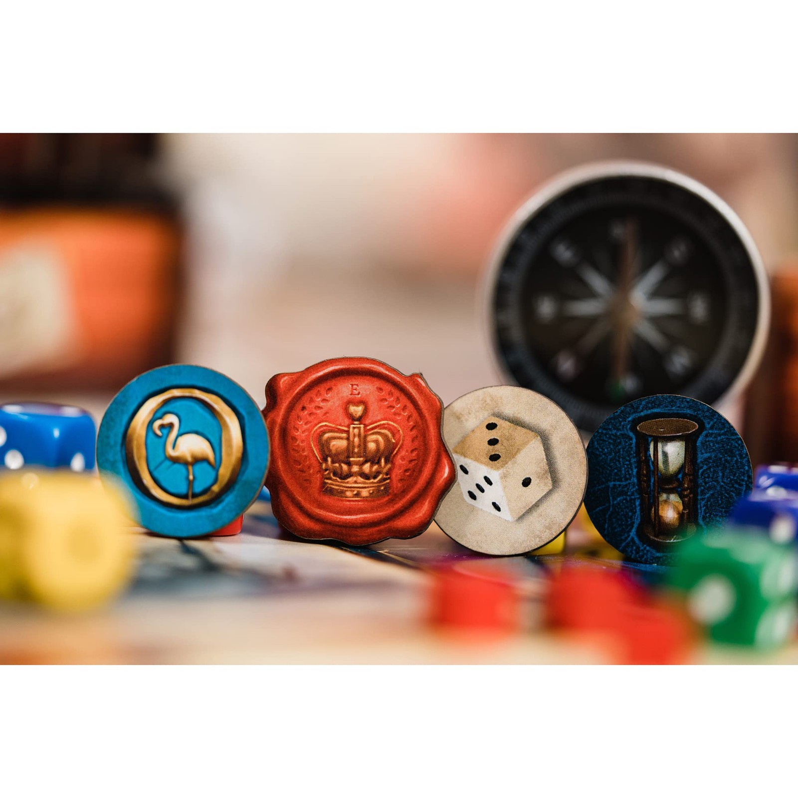 | Encyclopedia | Strategy Board Game | Dice and Worker Placement | 1 to 4 Pla…
