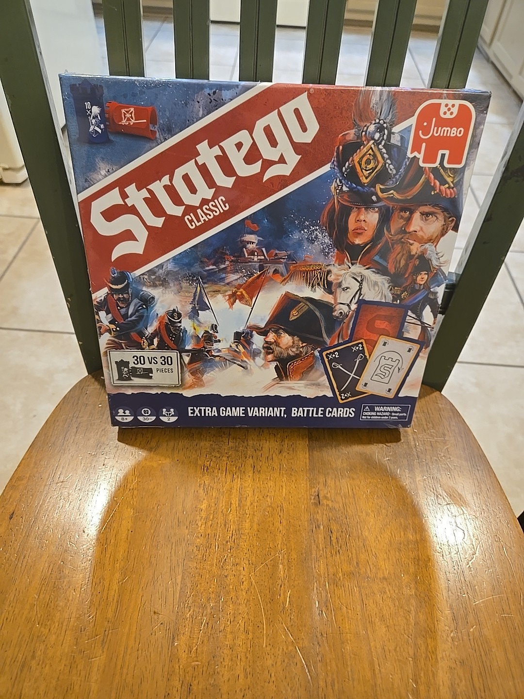 NEW & SEALED! Stratego Classic Board Game War Strategy Game With Battle Cards