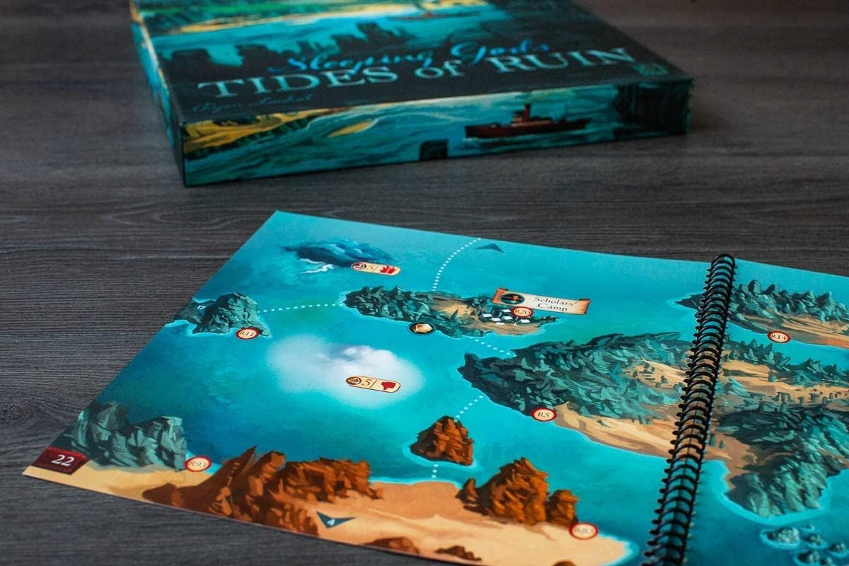 Sleeping Gods Tides of Ruin Expansion Board Game for 1 to 4 Players Ages 13+
