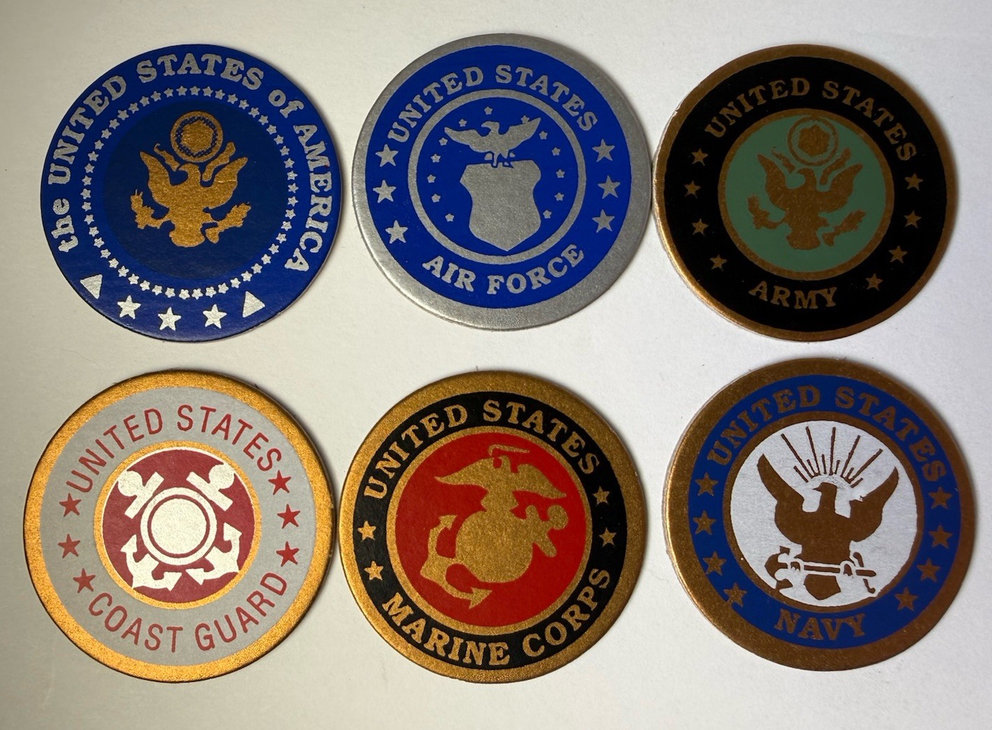 POGS Branches Of Military United States Army, Marine, Air Force & More