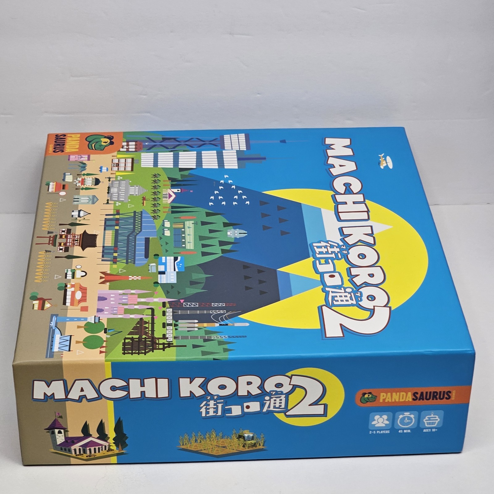 Machi Koro 2 Board Pandasauraus Game Complete