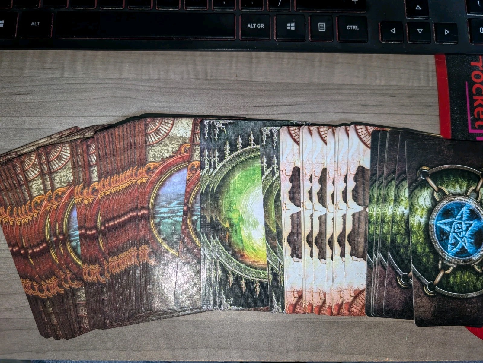 Elder Sign Revised Edition Arkham Horror Files Board Game Used