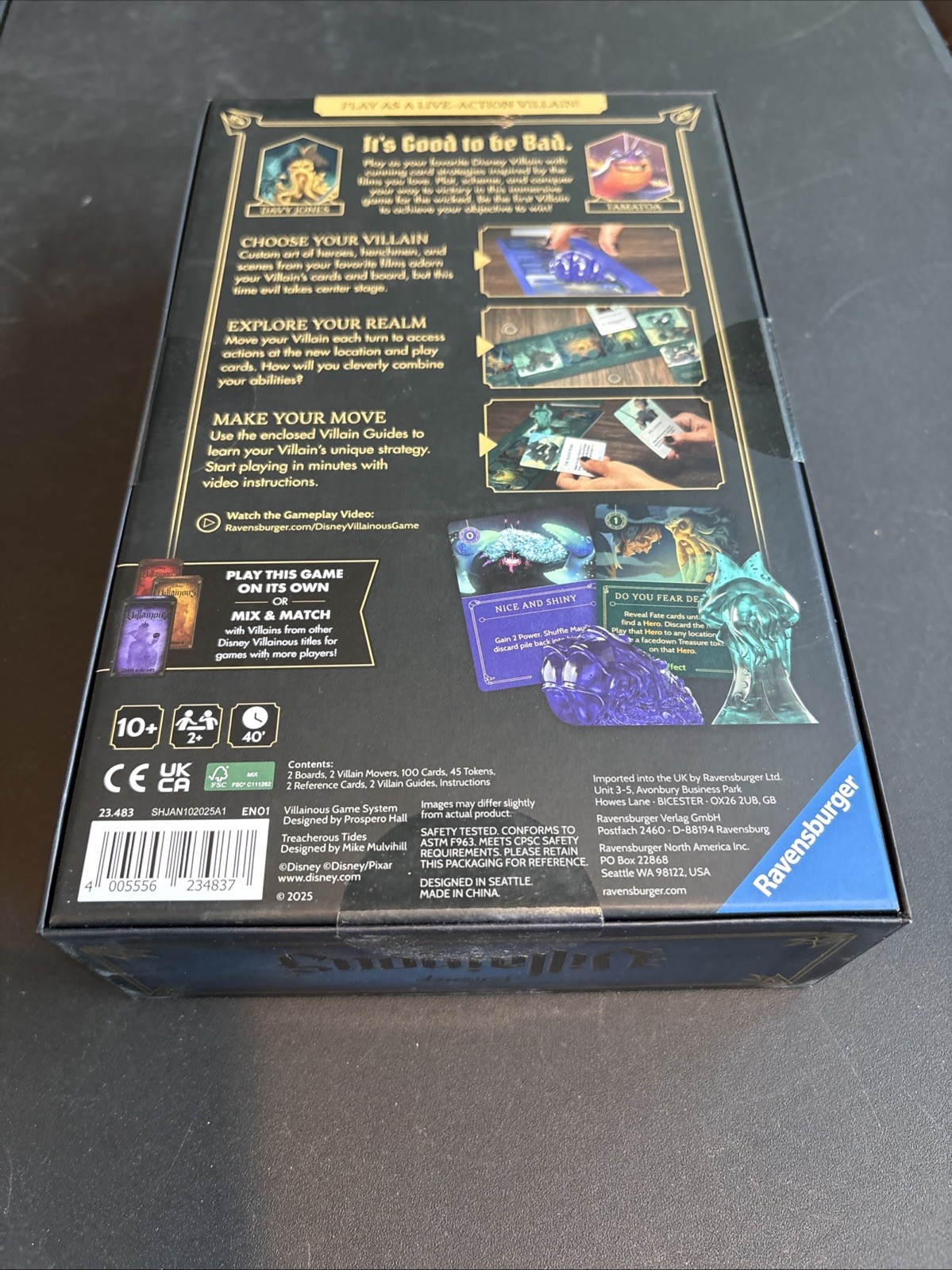 NEW Disney Villainous – Treacherous Tides Board Game Ravensburger SEALED Target