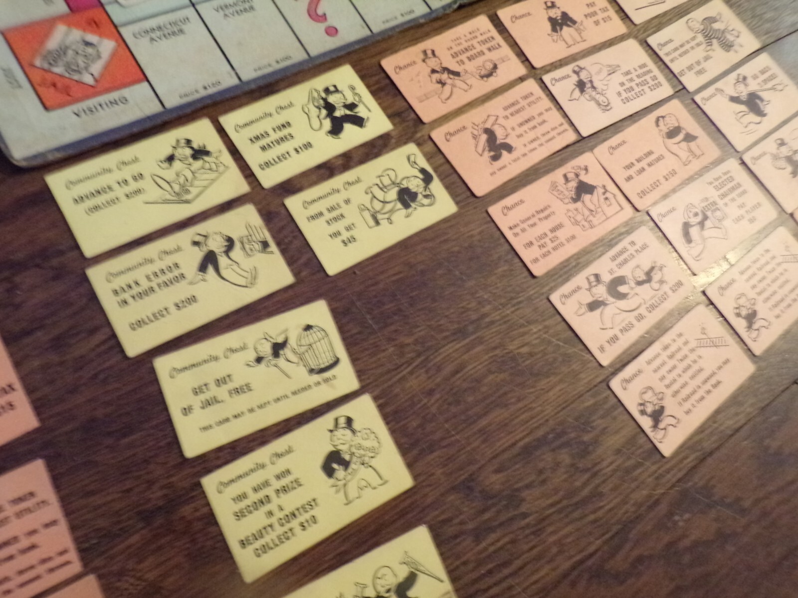 vintage 1935 Parker Brothers Trade Mark Edition Monopoly games