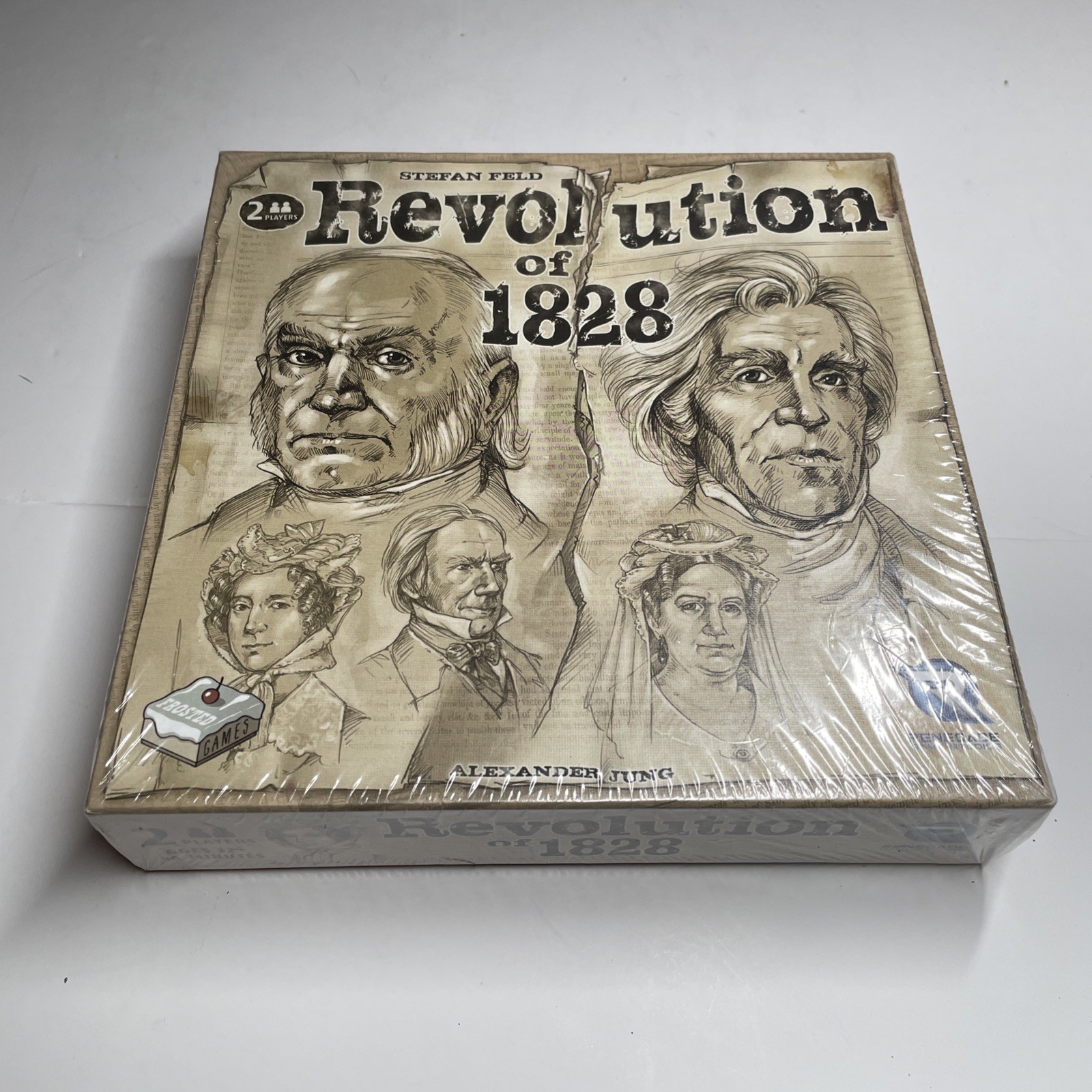 Revolution of 1828 Board Game, 2 players, Renegade Game Studios NEW