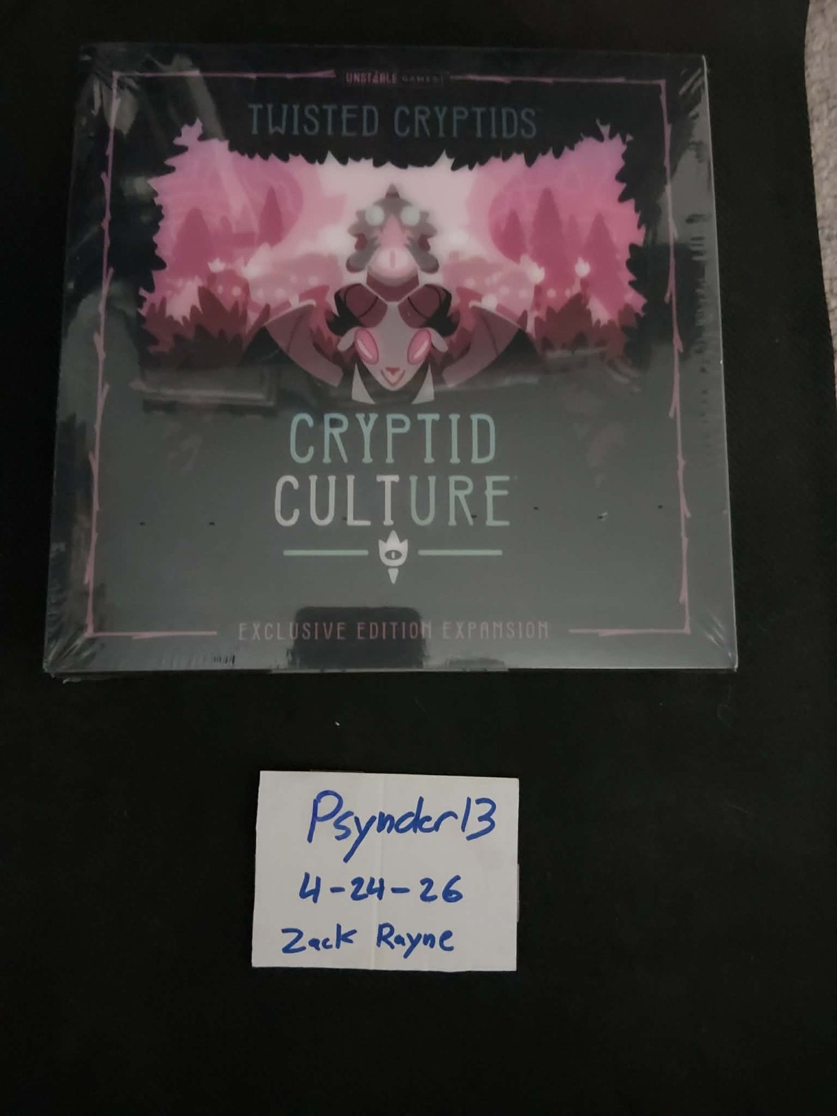Cryptid Culture Expansion Kit Kickstarter Exclusive Holo (sealed)