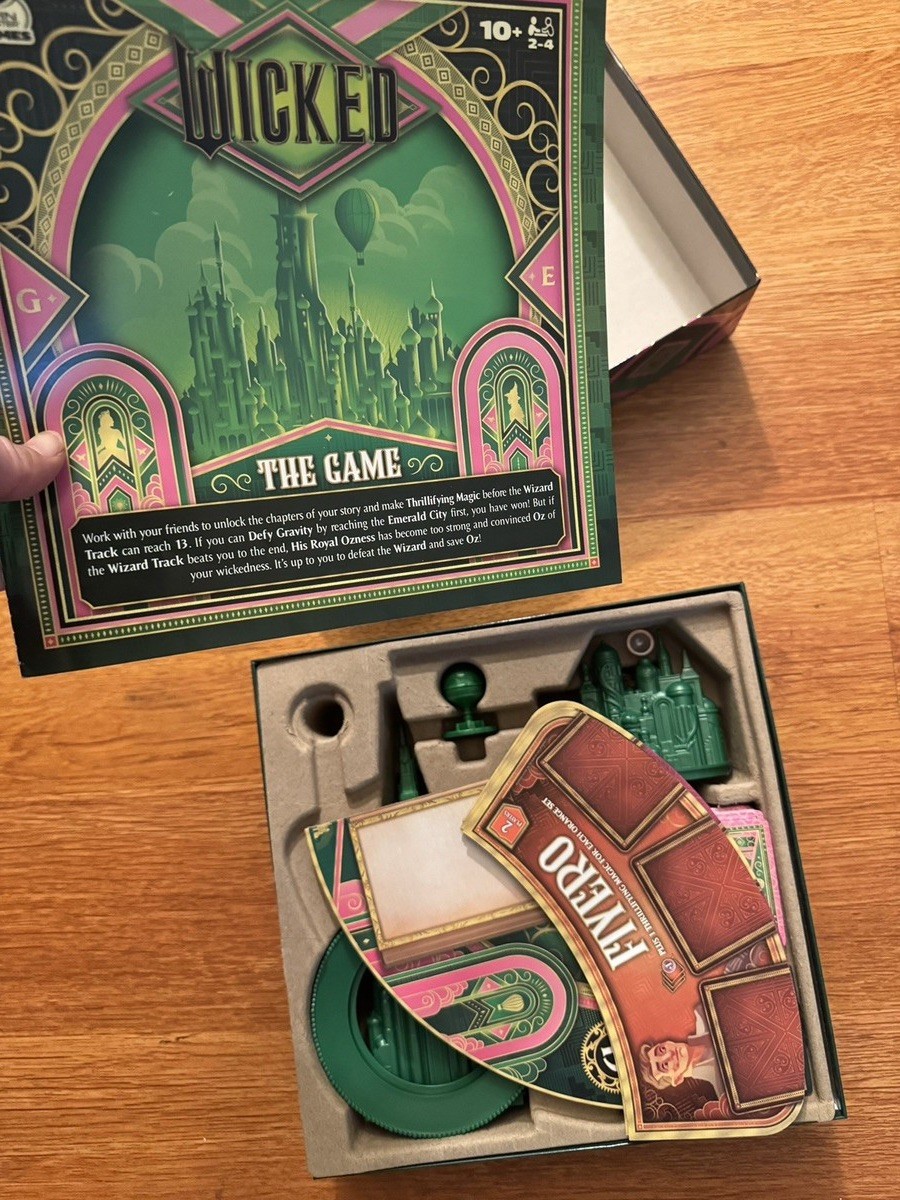 Spin Master Games Wicked The Game Based on New Movie Wicked Strategy Game