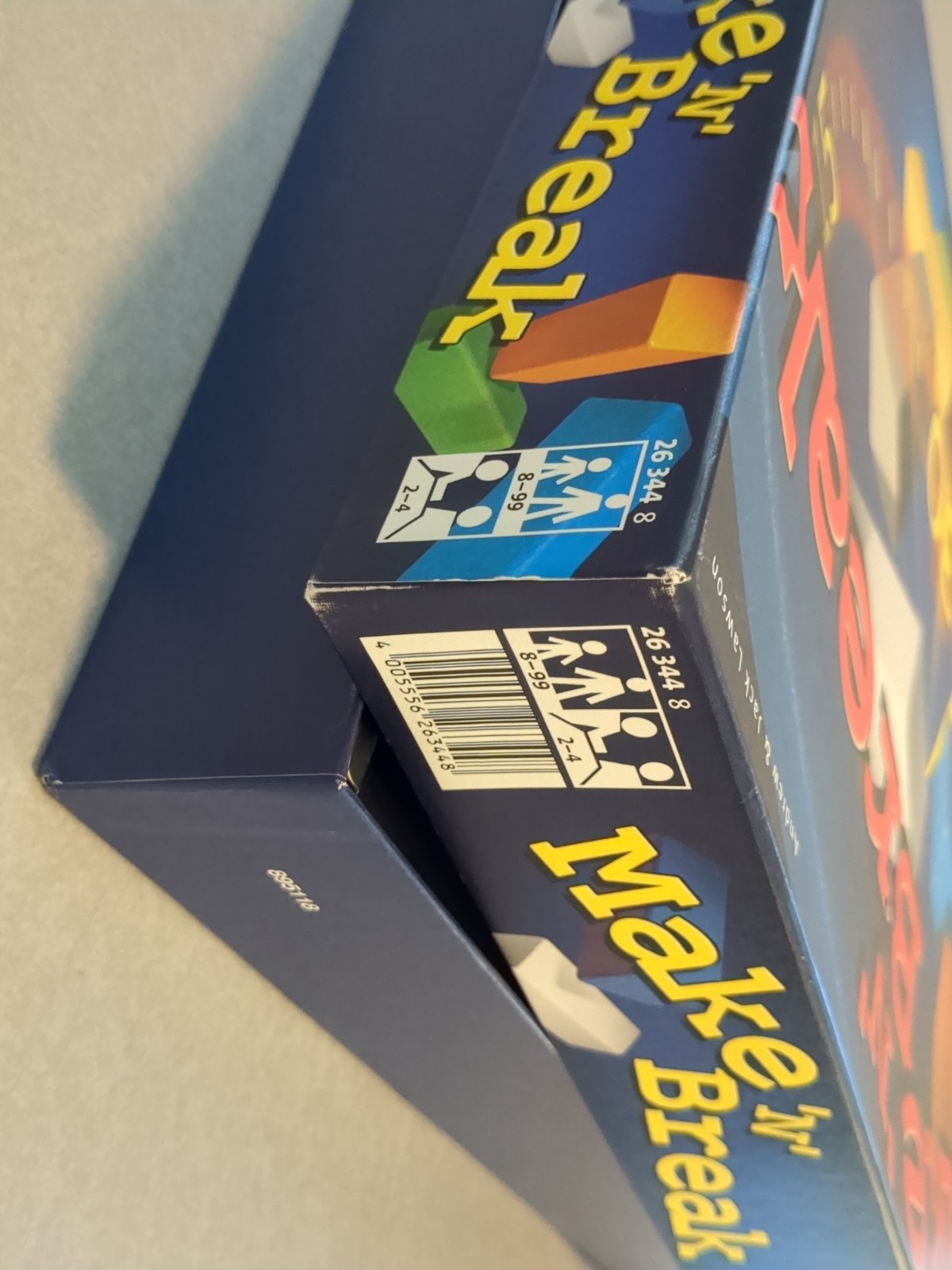 MAKE ‘N’ BREAK Board Game Complete Ravensburger 2004 Block Building Challenge