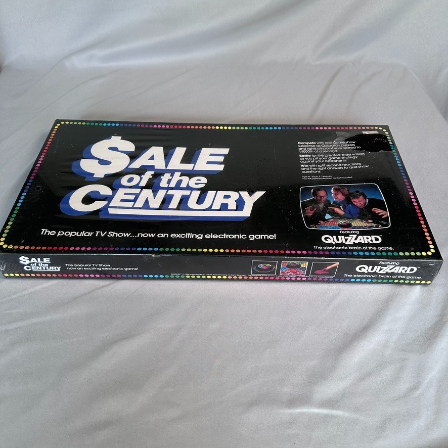 Sale of the Century TV Game Show Quizboard 1986 Vintage Board Game Quizzer