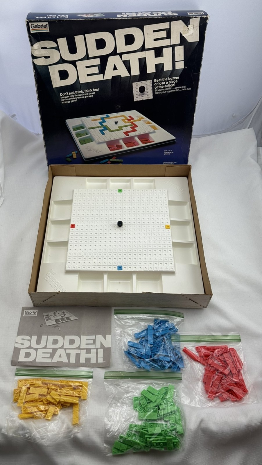 1978 Sudden Death Game by Gabriel Complete in Very Good Condition FREE SHIPPING