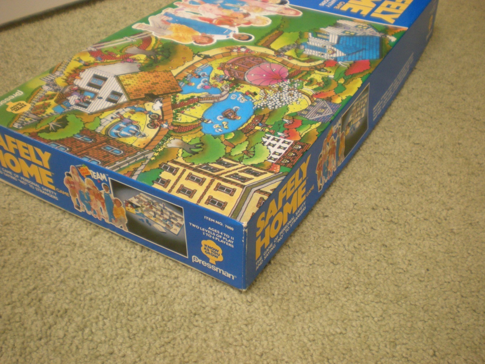 Safely Home Vintage 1975 Pressman Board Game of Personal Safety Canada