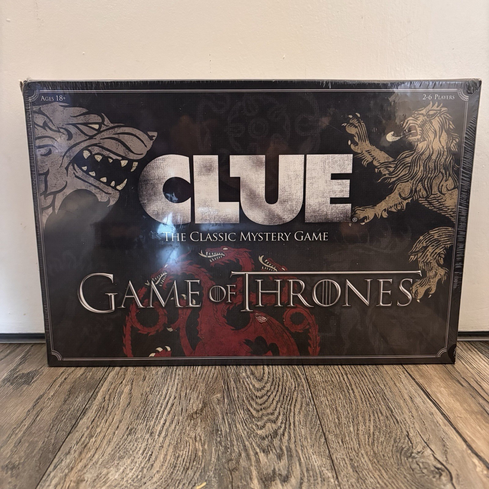 Clue Mystery Game: Game of Thrones Edition (2016) USAopoly 2 Settings Brand New
