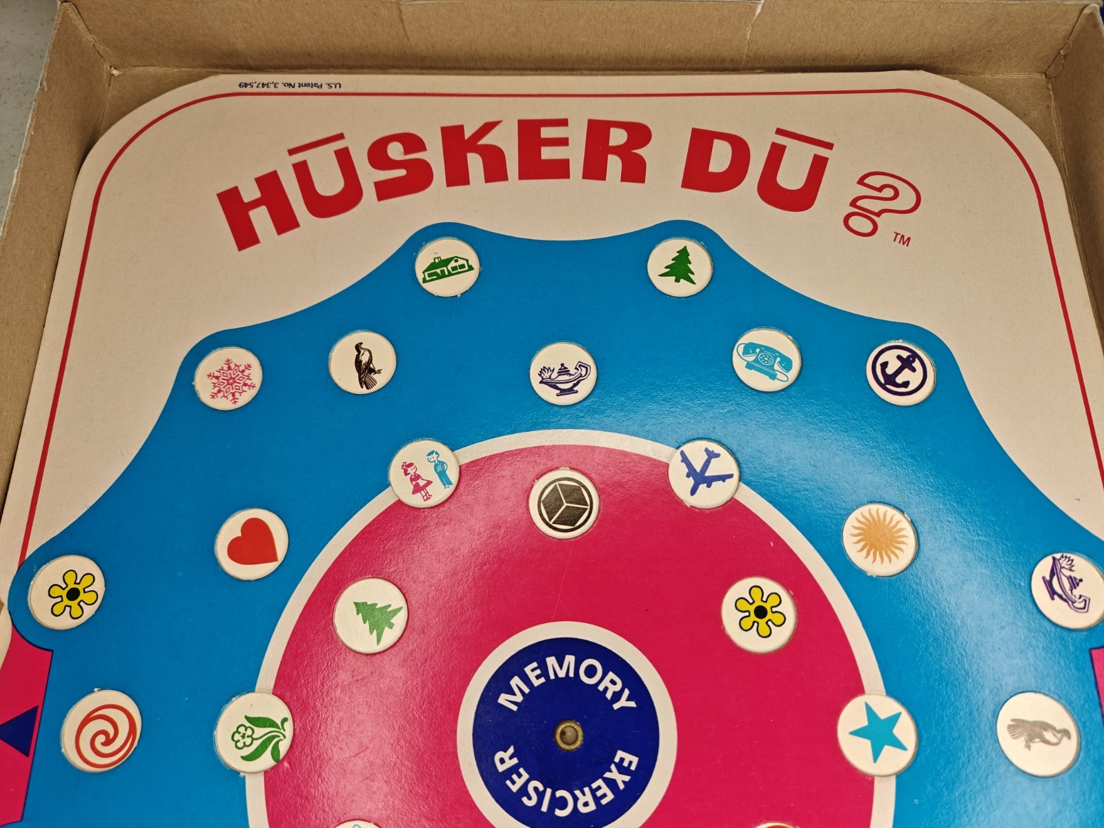 Vintage 1970 Husker Du Memory Game Do You Remember? Regina 99% Missing 1 Piece