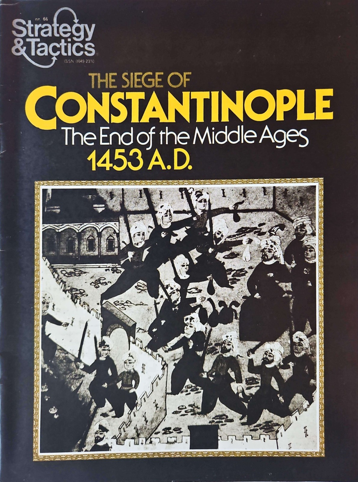 VTG Strategy & Tactics #66 SIEGE OF CONSTANTINOPLE: End of Middle Ages UNPUNCHED