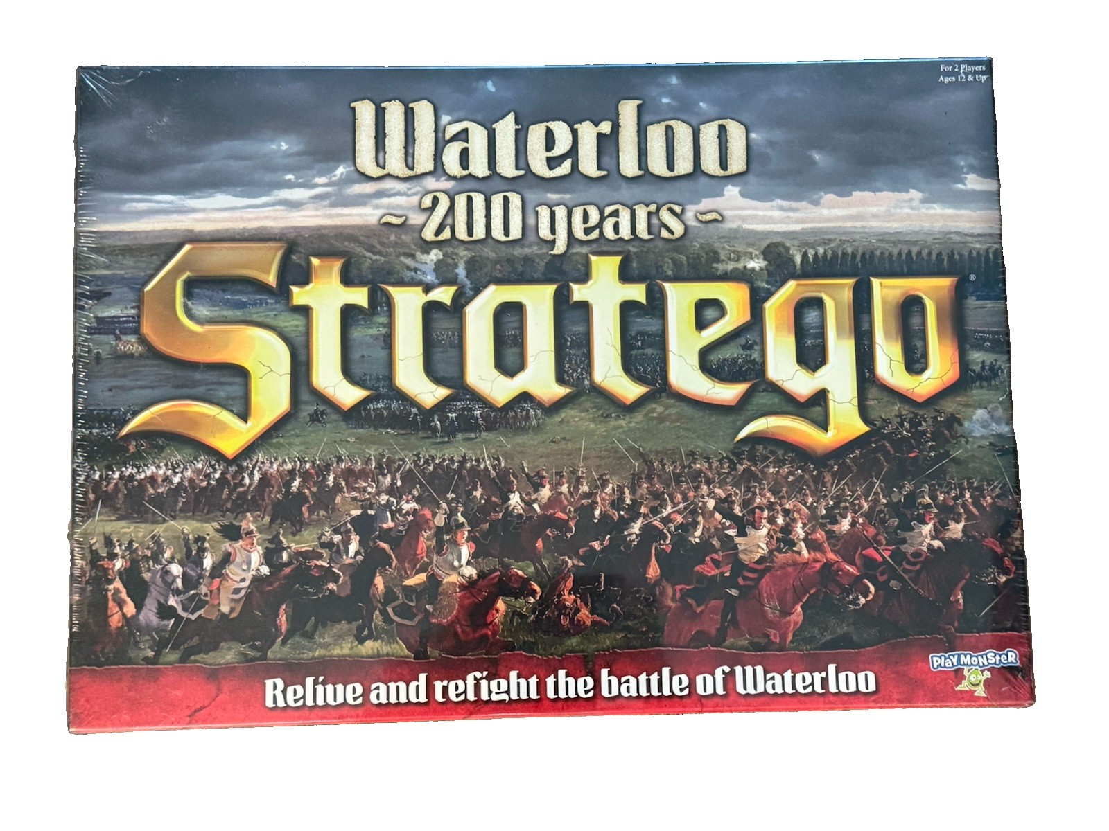 Stratego Waterloo 200 Years Board Game*NEW Sealed* 2 Player Ages 12 & Up