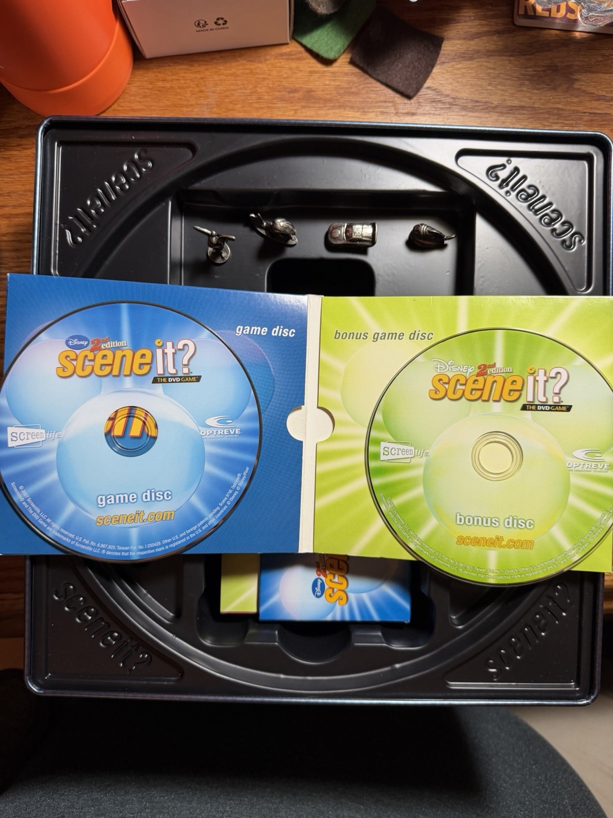 Screenlife Disney Scene It? 2nd Edition Deluxe DVD Board Game 2+ Players