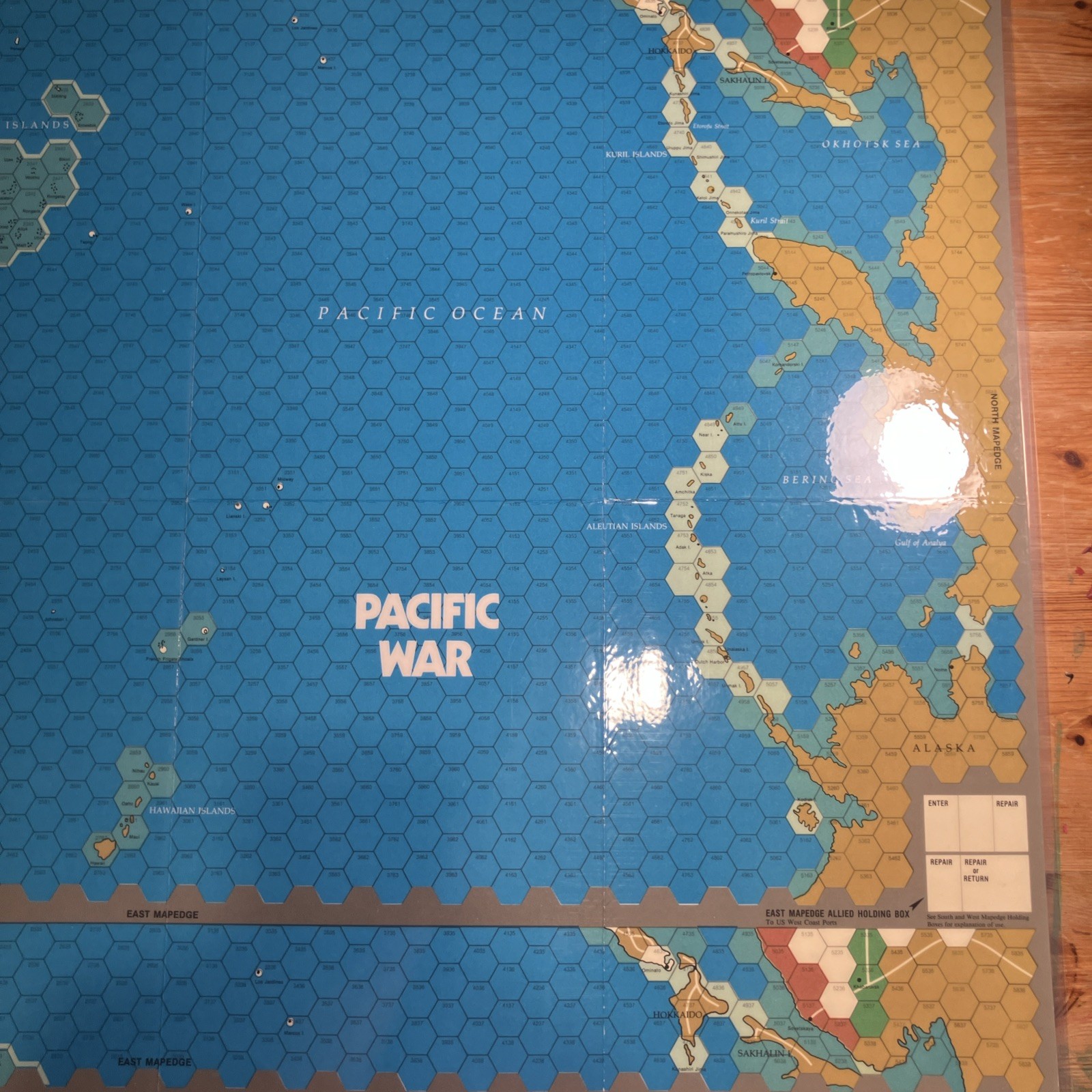 Victory Games Inc. Pacific War The Struggle Against Japan 1941-1945 Laminated