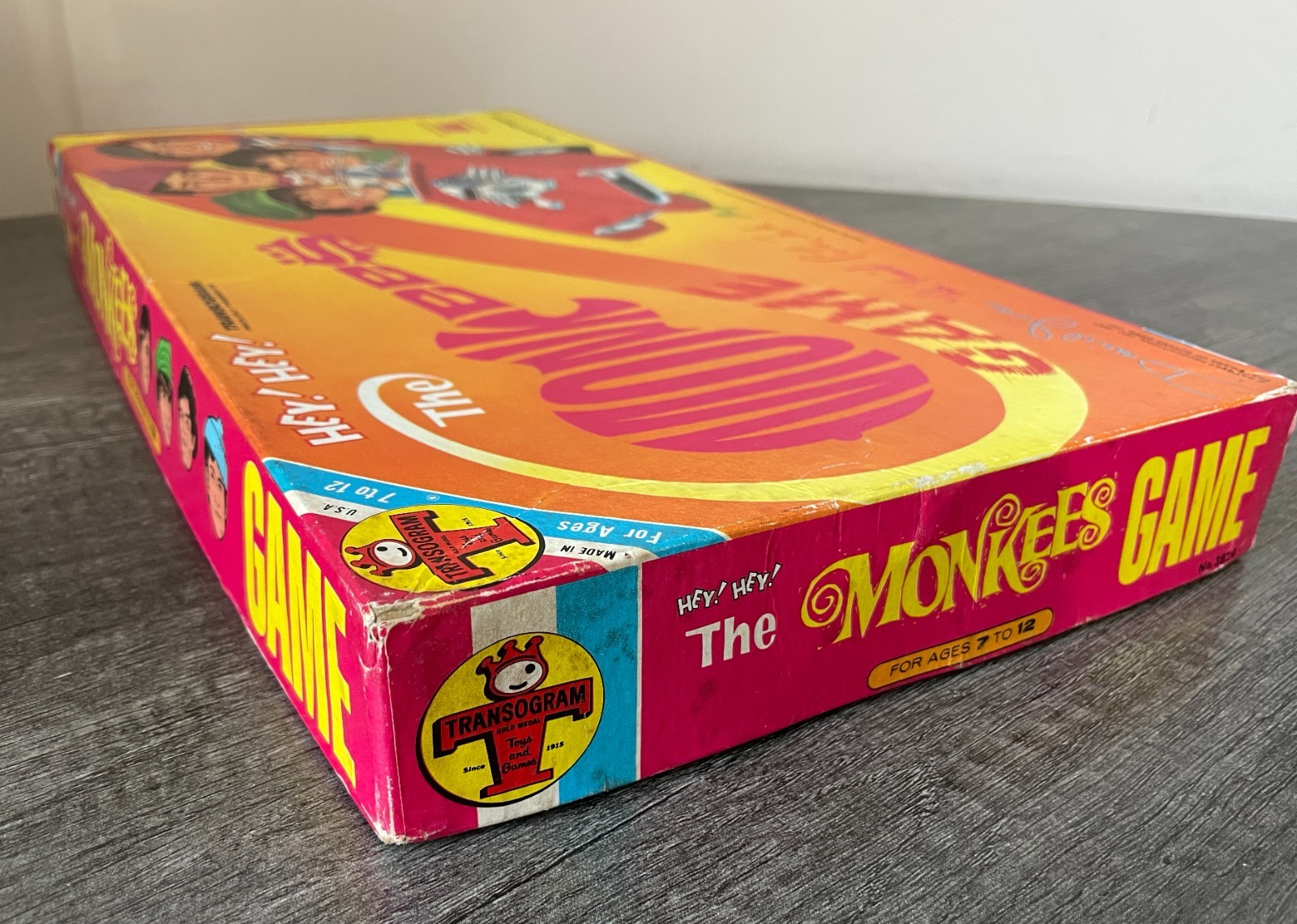 Transogram Monkees Board Game 1967 RARE Guitar Version VHTF – 100% COMPLETE!!!