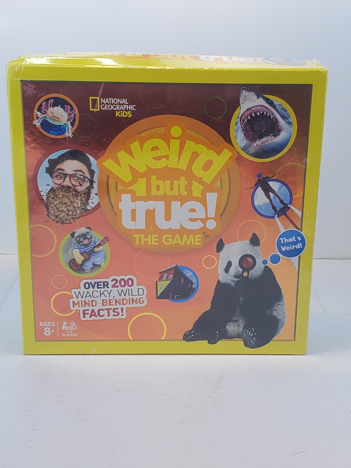 Weird But True Board Game By National Geographic Kids New Sealed