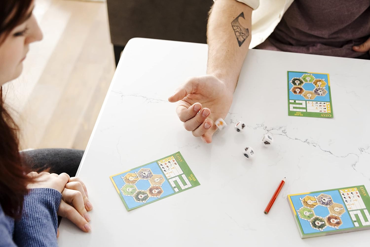 Dice Game – Portable Fun for On-The-Go Adventures! Strategy Game, Family Game fo
