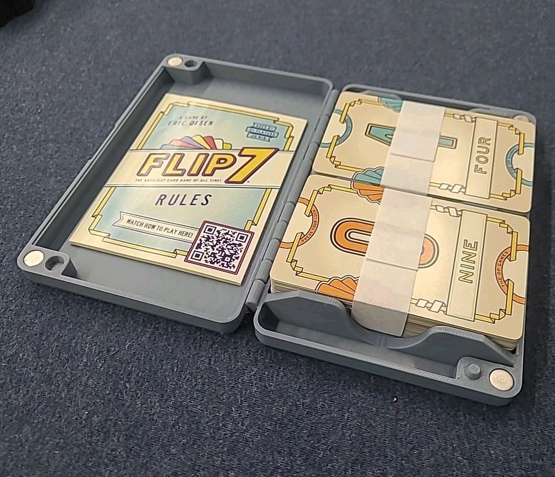 FLIP SEVEN storage solution – Custom Game Box Design Flip7