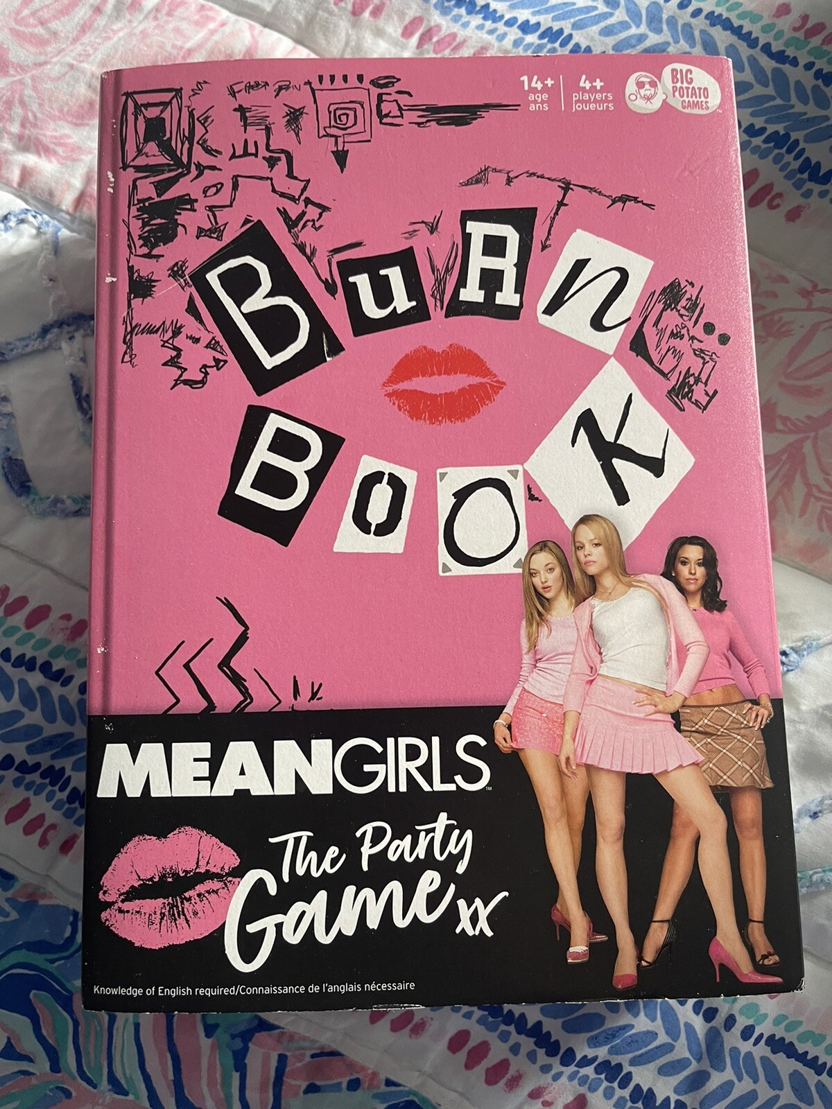 MEAN GIRLS Burn Book A Party Game BRAND NEW Board Game