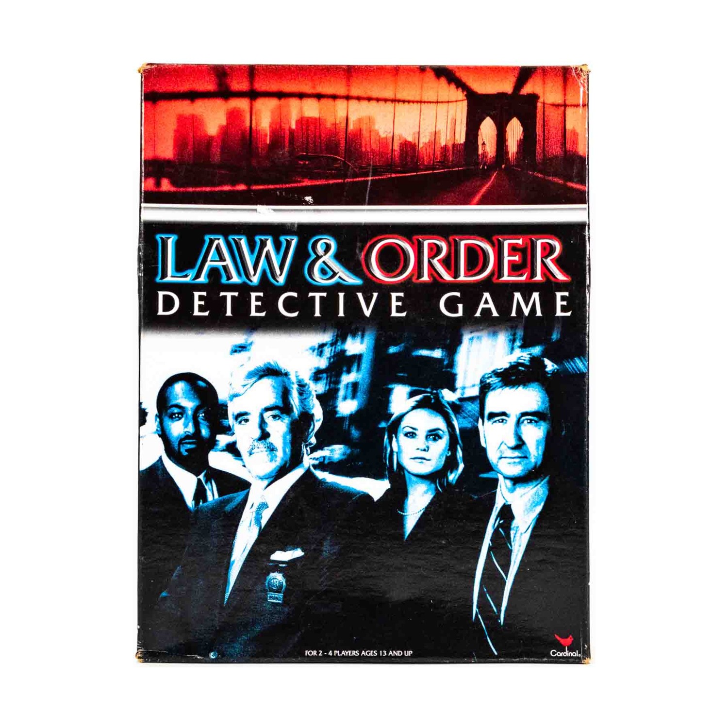 Cardinal Boardgame Law & Order Detective Game (Box Ed) Box VG+/EX