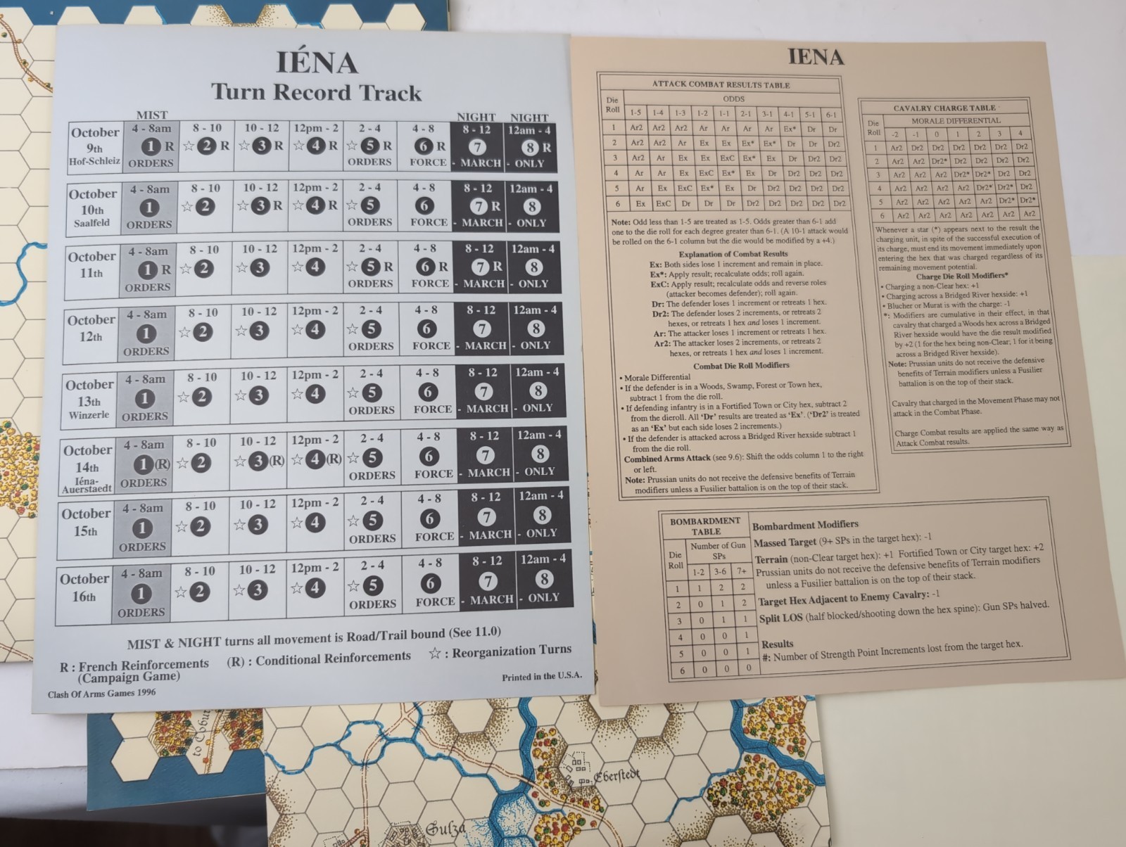 JENA: Napolean Conquers Prussia 1806 #9602-55 – Clash Of Arms – NOS Unpunched