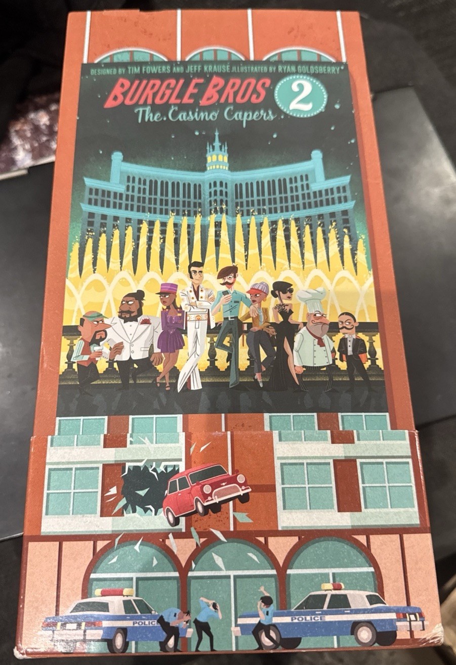 Burgle Bros 2: The Casino Capers Board Game Kickstarter