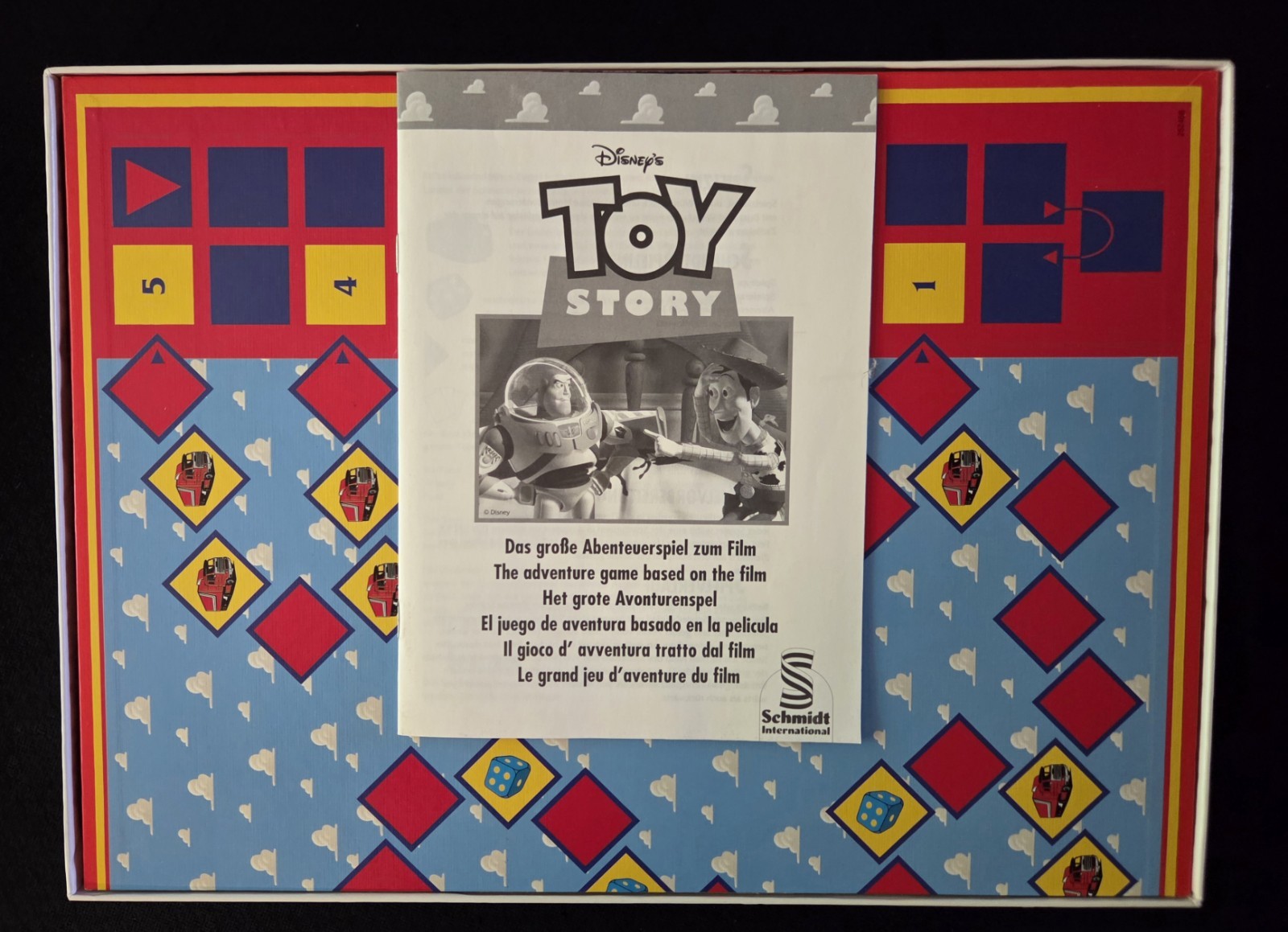 Based on Disney’s Film: TOY STORY THE ADVENTURE GAME Rare, Vintage, German Made