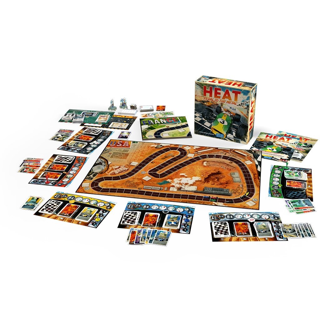 Heat: Pedal to the Metal Board Game (PREORDER – Release Date June 2026)